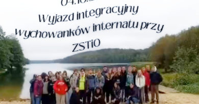 Wyjazd integracyjny wychowanków internatu